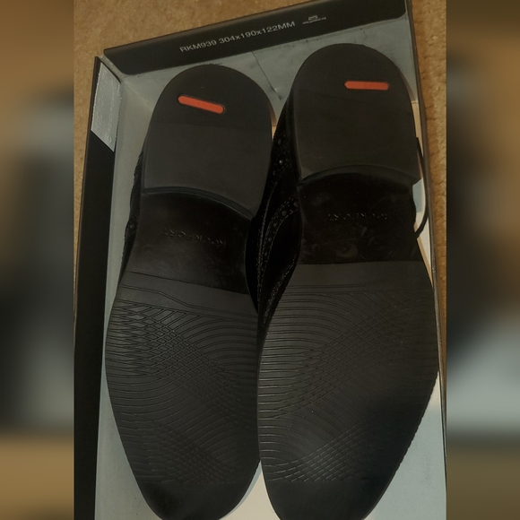 Rockport Adirene Adidas Hydro-Shield Waterproof Mens Oxford Wingtip 7.5 - Picture 3 of 5